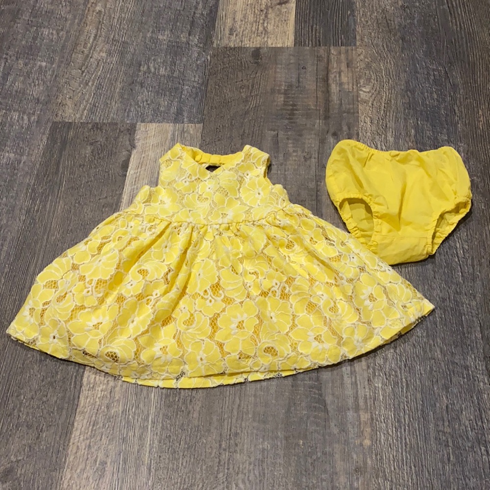 Baby Girls’ Lace Spring Easter Dress - 9-12 Months